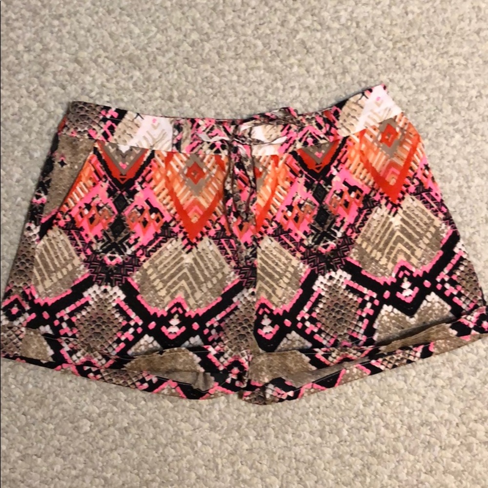 BeBe Printed drawstring shorts